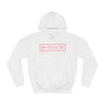Pink Fire Japanese Downshift Logo Hoodie