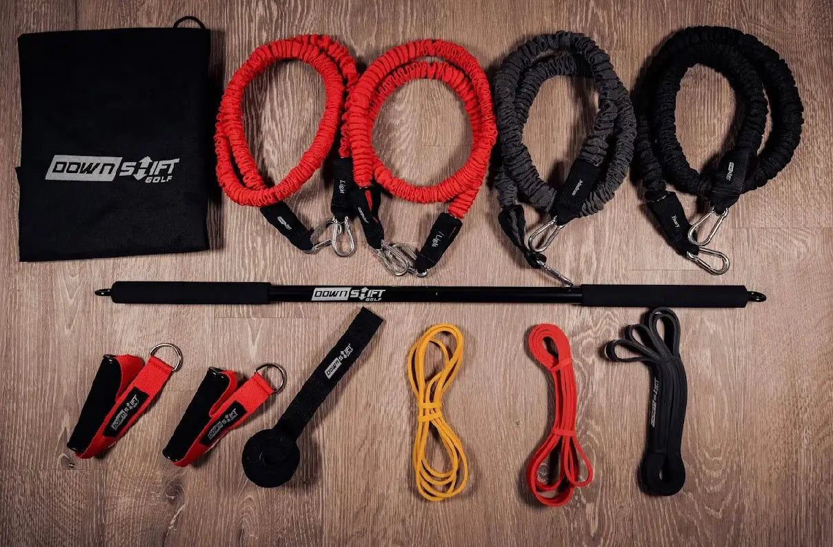Downshft Golf Project Redline Fitness GRF Swing Trainer Golf Forever Rip TRX Downshiftgolf.com