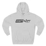 Big Downshift Logo Three-Panel Hoodie