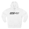 Big Downshift Logo Three-Panel Hoodie