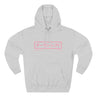 Fire Pink Japanese Downshift Logo Hoodie