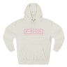 Fire Pink Japanese Downshift Logo Hoodie