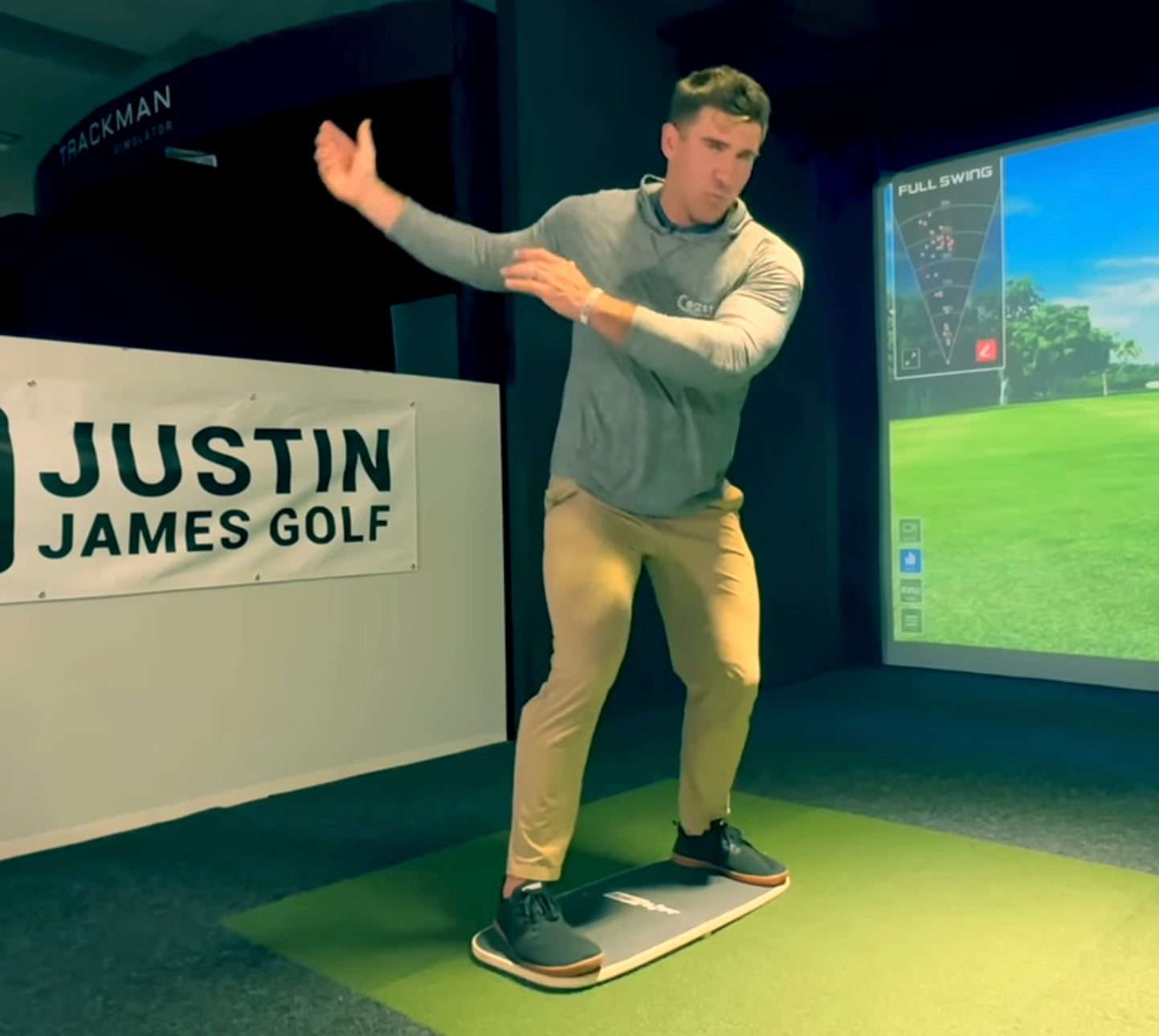 DOWN SHIFT GOLF ゴルフ練習用ボード The Downshift Pressure Board Golf Training Aid